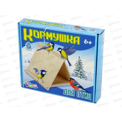 Кормушка для птиц (зимний рисунок) 03936 *14 Кормушка для птиц (зимний рисунок) 03936 *14