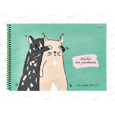 Альбом для рисования 40л ПП Угадай кто, 40-4929 Альбом для рисования 40л ПП Угадай кто, 40-4929