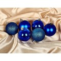 Набор шаров 6шт d6см синий, SY2022DG-461-5 АТМ Набор шаров 6шт d6см синий, SY2022DG-461-5 АТМ