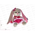 Зайка Jack&Lin Лин в платье с паетками. 20см JL-02202310-20 коробка Зайка Jack&Lin Лин в платье с паетками. 20см JL-02202310-20 коробка