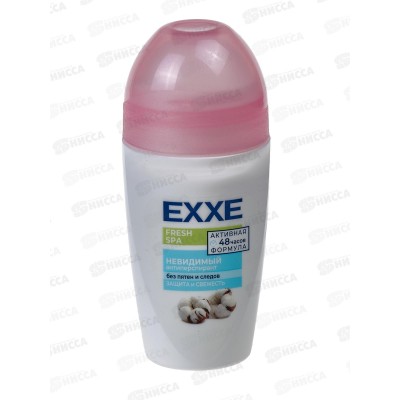 EXXE Дезодорант ролик Невидимый Fresh SPA 50мл женский *12 С0007383