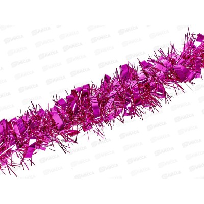 Мишура, 9см. х 2м., AL-13627 сиреневый *360