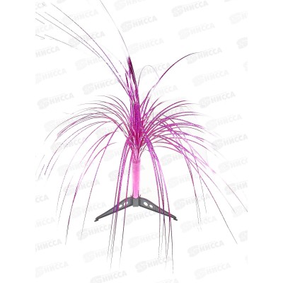 Фонтан из мишуры 65см, AL-8056, фуксия *300