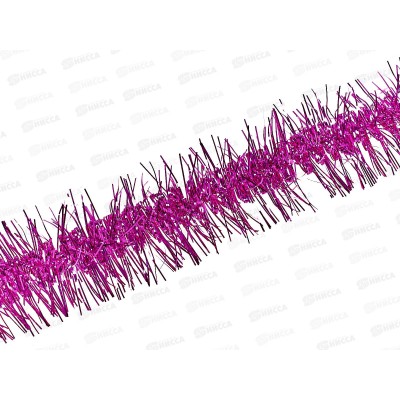 Мишура 002015 6см х 2м, AL-8107, сиреневый*1200