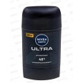 НИВЕЯ дезодорант стик мужской Ultra 50мл *15/5 83182 НИВЕЯ дезодорант стик мужской Ultra 50мл *15/5 83182