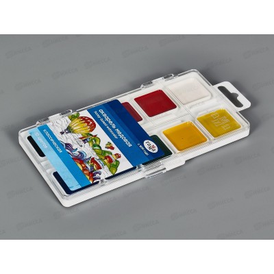 Акварель ГАММА Классическая медовая 10цв,б/к,пл.уп.1009193 *39 Акварель ГАММА Классическая медовая 10цв,б/к,пл.уп.1009193 *39