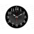 Часы настенные &quot21 Век&quot 4040-1242В Классика в полоску корпус черный