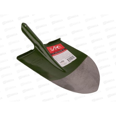 Лопата штыковая из рельсовой стали ЛШУ зел., б/ч, 250*310мм, S503  *10