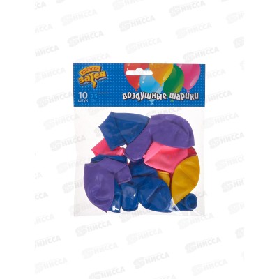 Набор шаров Пастель 25см, 10шт/Е, 1111-1160 Набор шаров Пастель 25см, 10шт/Е, 1111-1160