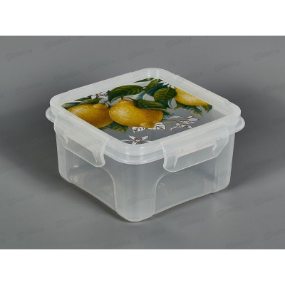 Контейнер СВЧ 0,6л "Фреш" квадратный С57158 *12 Контейнер СВЧ 0,6л "Фреш" квадратный С57158 *12