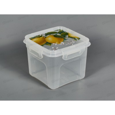 Контейнер СВЧ 0,9л &quotФреш&quot квадратный С57258 *16