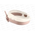 Лоток для кошек &quotCosmo&quot с сеткой и совком Какао С96103 *4