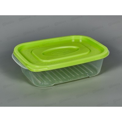 Контейнер 0,8л с салатовой крышкой *50 ИНТ Контейнер 0,8л с салатовой крышкой *50 ИНТ