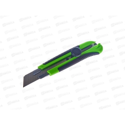 Нож с выдвижным лезвием, обрезной корпус, винтовой фиксатор, сталь ON Нож с выдвижным лезвием, обрезной корпус, винтовой фиксатор, сталь ON