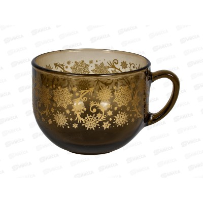 Бульонница с ручкой 670мл дымка 50064 *10