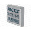 Ластик FACTIS кляча ,серый K20  *20/500