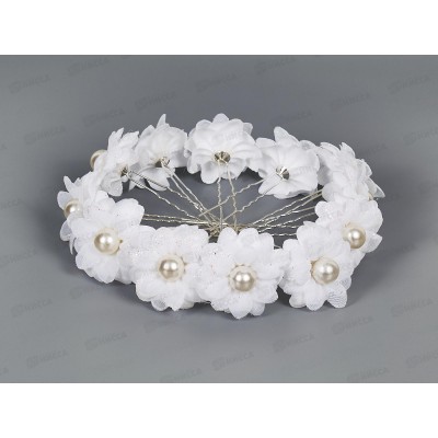 Шпилька для волос "Цветы" для взрослых 4012-4 073064 *12 Б Шпилька для волос "Цветы" для взрослых 4012-4 073064 *12 Б