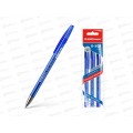 Ручки гелевые  EK42723 Gel Stick (3шт) синий *12