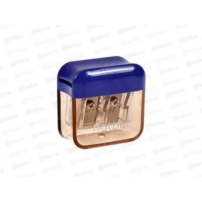 Точилка Hatber пл. цв.с конт. 2 отв., BS-079568 *24 Точилка Hatber пл. цв.с конт. 2 отв., BS-079568 *24