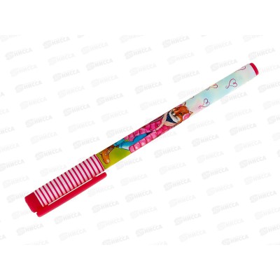 Ручка шариковая B.V. FreshWrite Лиса с рюкзачком,синяя,20-0212/70*24/288 Ручка шариковая B.V. FreshWrite Лиса с рюкзачком,синяя,20-0212/70*24/288