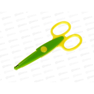 Ножницы ПИФАГОР  135мм,фигурн.лезв. ассорти, блист.,230938*30 Ножницы ПИФАГОР  135мм,фигурн.лезв. ассорти, блист.,230938*30