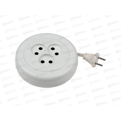 Удлинитель ЭРА рулетка UR(6)-3-1,5m без заземления, 1,5м *20 Удлинитель ЭРА рулетка UR(6)-3-1,5m без заземления, 1,5м *20