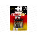 Батарейка ТРОФИ LR03 ENERGY POWER Alkaline, 4BL *4/40/960