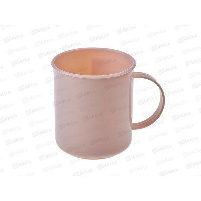 Кружка 300мл Plast Team персиковая карамель РТ163110040 *60 Кружка 300мл Plast Team персиковая карамель РТ163110040 *60