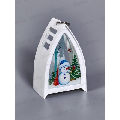 Сувенир &quotЗимняя история&quot 9,5*14,5см белый 196-0743