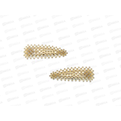 Зажим  д/волос &quotFiona-Style" белый 789-324