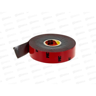 Скотч двусторонний 3M 20мм  5м красный