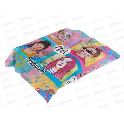 Salfeti салфетки влажные 60шт Cool очищающие универсал 80056 *30 Salfeti салфетки влажные 60шт Cool очищающие универсал 80056 *30