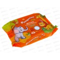 Pamperino влажные полотенца Kids №60 детские с ромашкой Алоэ вера с витамином С *10 80055