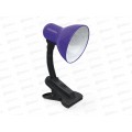 Лампа-прищепка СНП-21Ф 40 Вт Е27 IN HOME (Фиолетовый) Лампа-прищепка СНП-21Ф 40 Вт Е27 IN HOME (Фиолетовый)
