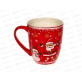Кружка 340мл Новогодняя керамика 70044 *36