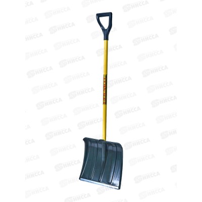 Лопата снеговая Спринт СНЕЖОК 1350*380*370мм с алюминиевой планкой и металлическим черенком с V-образной ручкой *5 Лопата снеговая Спринт СНЕЖОК 1350*380*370мм с алюминиевой планкой и металлическим черенком с V-образной ручкой *5