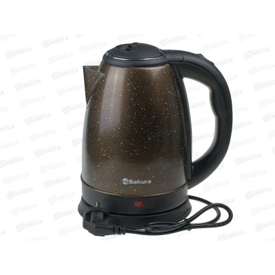 Чайник электрический  SA-2134DBR 1,8л бронза/крап  д