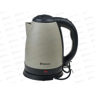 Чайник электрический  SA-2134DC 1,8л крем/крап  д