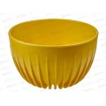 Горшок для цветов Миска Сигма 4,5л Медовый (с вкладкой) д.24, h14,5 Горшок для цветов Миска Сигма 4,5л Медовый (с вкладкой) д.24, h14,5