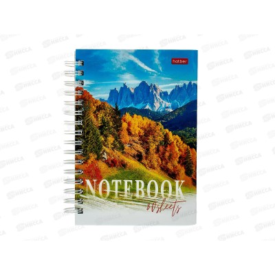Записная книжка Hatber А6 80листов Очарование природы 29730*144