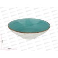 Салатник Bronco Nature 900мл Бирюзовый 21*6,5см 263-1034 *16 Салатник Bronco Nature 900мл Бирюзовый 21*6,5см 263-1034 *16