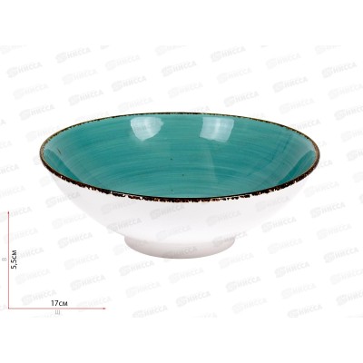 Салатник Bronco Nature 500мл бирюзовый 16,5*5,5см *36 263-1037 Салатник Bronco Nature 500мл бирюзовый 16,5*5,5см *36 263-1037