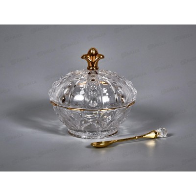 Икорница+ложка Муза 355-059 *24 Икорница+ложка Муза 355-059 *24