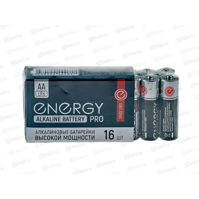 Батарейка Energy Pro LR06/16S (AA) 16шт 104978