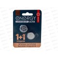 Батарейка Energy ultra литиевая CR2032/2B 2шт на блистере 104409 *20/160