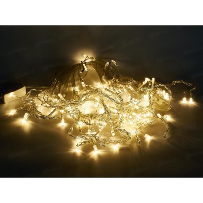 Гирлянда 3*0,5*0,7м Бахрома 96LED шампань 382-041 г Гирлянда 3*0,5*0,7м Бахрома 96LED шампань 382-041 г