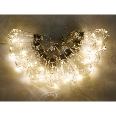 Гирлянда 4м &quotОгненная лампа&quot 80LED шампань 381-320 г