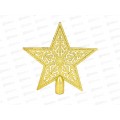 Звезда на елку, 10см 344-147 г