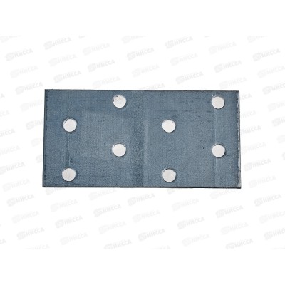 Пластина соединительная  40*80 цинк, Госкреп *100