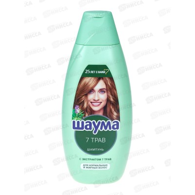 ШАУМА шампунь 650мл 7 Трав *6 ШАУМА шампунь 650мл 7 Трав *6